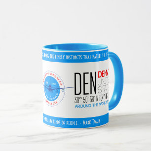 Denver, United States elegant Mug