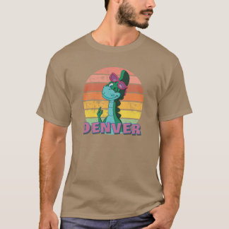 Denverhe Last Dinosaur Funnyee girl family T-Shirt
