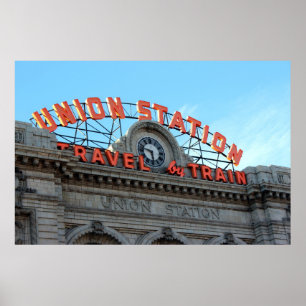 Denver's Union Station Poster