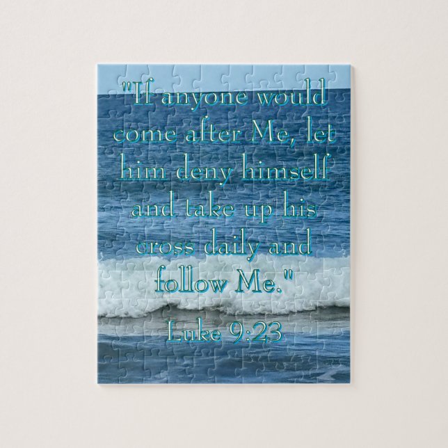 Deny Yourself Jigsaw Puzzle (Vertical)