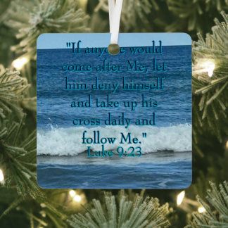 Deny Yourself Metal Tree Decoration