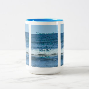 Deny Yourself  Two-Tone Coffee Mug