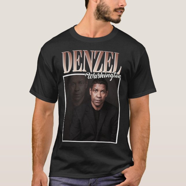 Denzel Washington    T-Shirt (Front)
