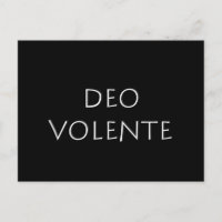 Deo volente
