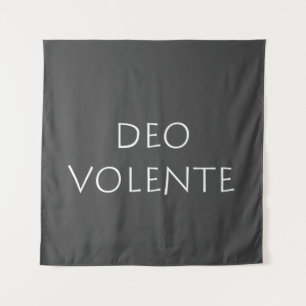 Deo volente tapestry