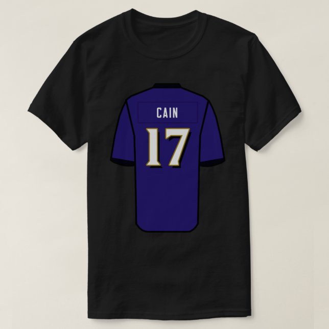 Deon Cain Jersey T-Shirt (Design Front)