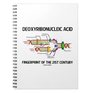 Deoxyribonucleic Acid Fingerprint Of 21st Century Notebook