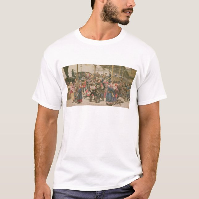Departing for the War, 1888 T-Shirt (Front)