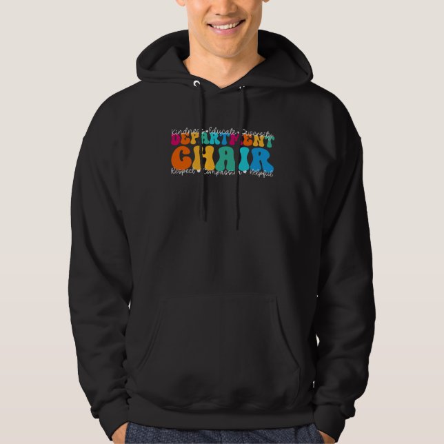 Department Chair Appreciation Week Back to School Hoodie (Front)