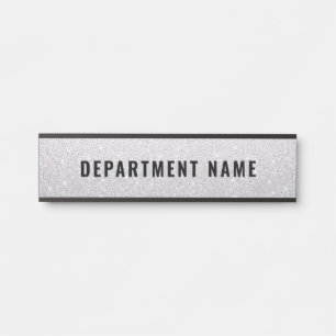 Department Name Door Sign