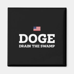 Department Of Government Efficiency Doge Drain Magnet