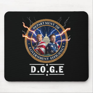 Department Of Government Efficiency Doge Trump 47t Mouse Mat
