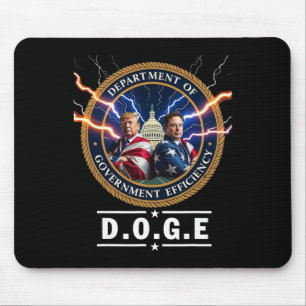 Department Of Government Efficiency Doge Trump 47t Mouse Mat