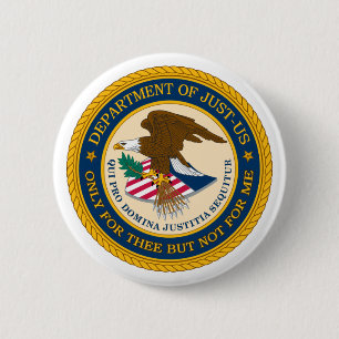 Department of Just-Us 6 Cm Round Badge