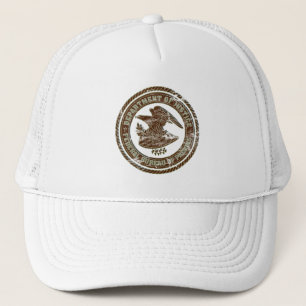 Department of Justice Eagle Trucker Hat