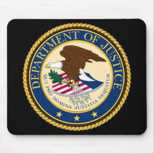 Department of Justice Mouse Mat