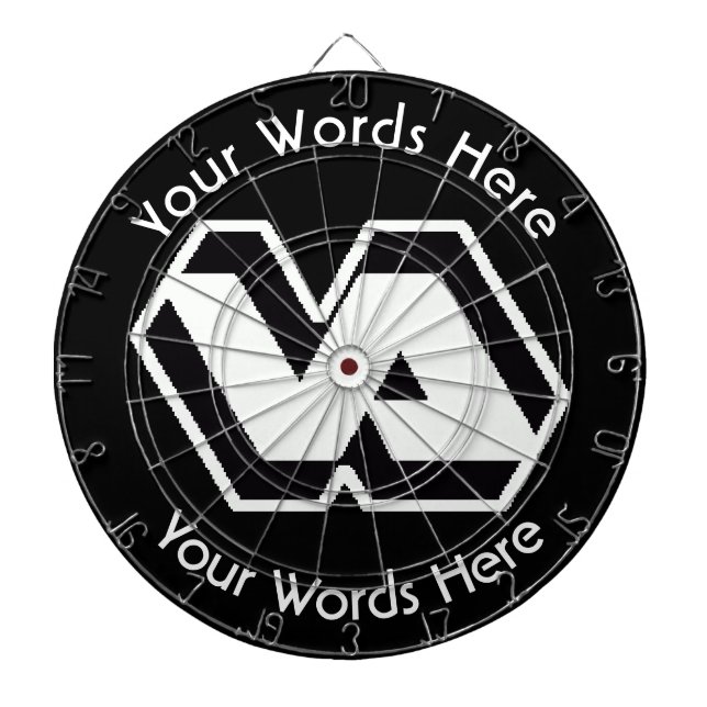 Department of Veterans Affairs VA Logo Dartboard (Front)