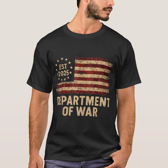 Department Of War Distressed American Flag Tank  (Front)