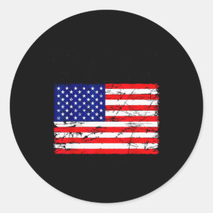 Department Of War Usa Camouflage Flag Department O Classic Round Sticker