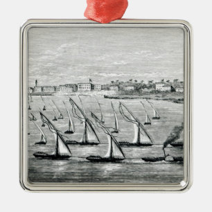 Departure from Khartoum Metal Tree Decoration