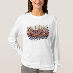 Departure of a Boat for the Crusades, T-Shirt
