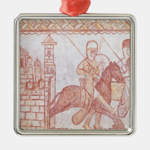 Departure of the Crusaders Metal Tree Decoration