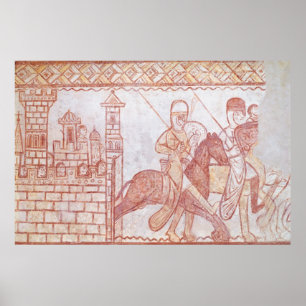 Departure of the Crusaders Poster