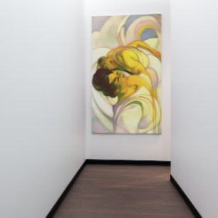 Departure To Another World Abstract Art Canvas Print