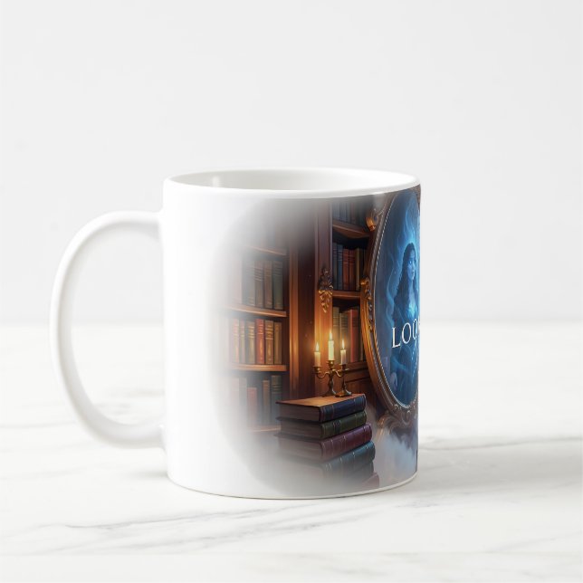 Departures Are Final Misty Train Mug (Left)