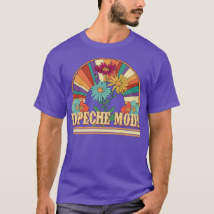Depeche Flowers Name Mode Personalised Gifts Retro T-Shirt