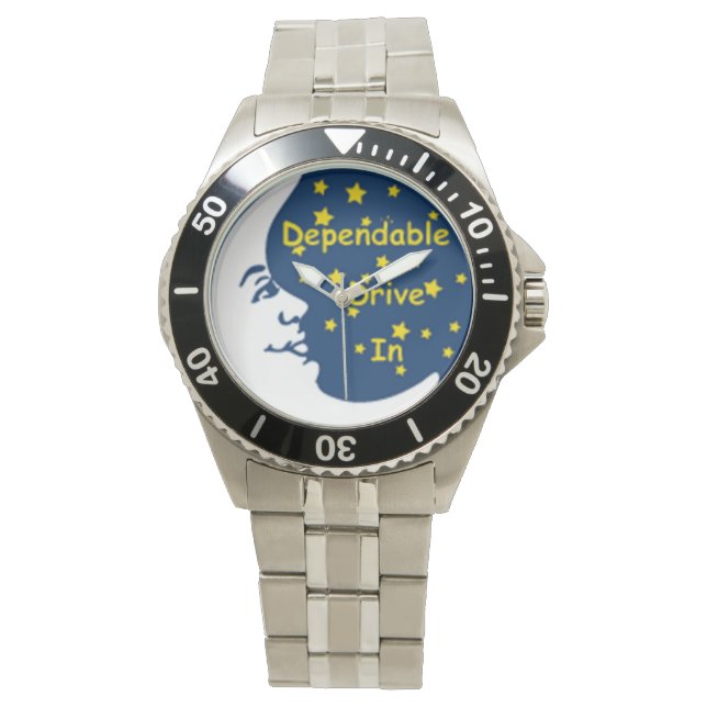 Dependable Drive In Wrist Watch (Front)