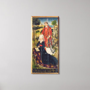 Depicting Laure de Jaucourt Canvas Print