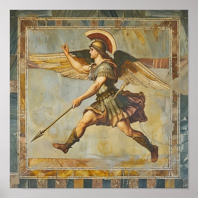 Depiction of Hermes  Poster (Front)