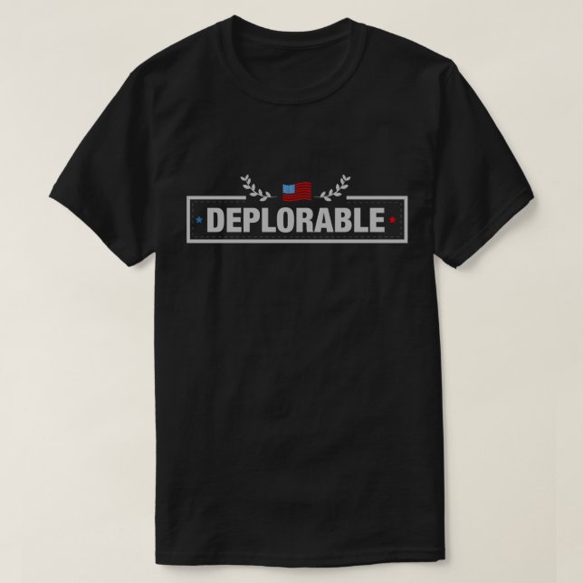 Deplorable American T-Shirt (Design Front)