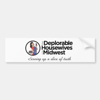 Deplorable Housewives of the Midwest BumperSticker Bumper Sticker