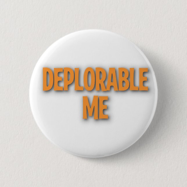 Deplorable Me Button (Front)