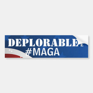 Deplorable Me #MAGA/ Make America Great Again Bumper Sticker