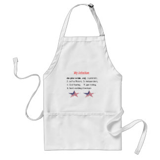 Deplorable, my definition standard apron