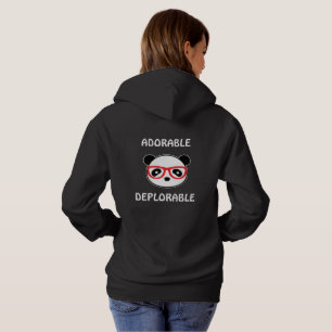 Deplorable Panda Hoodie - Adorable Deplorable Leon