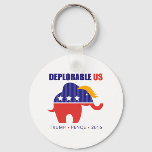 DeplorableUS Key Ring
