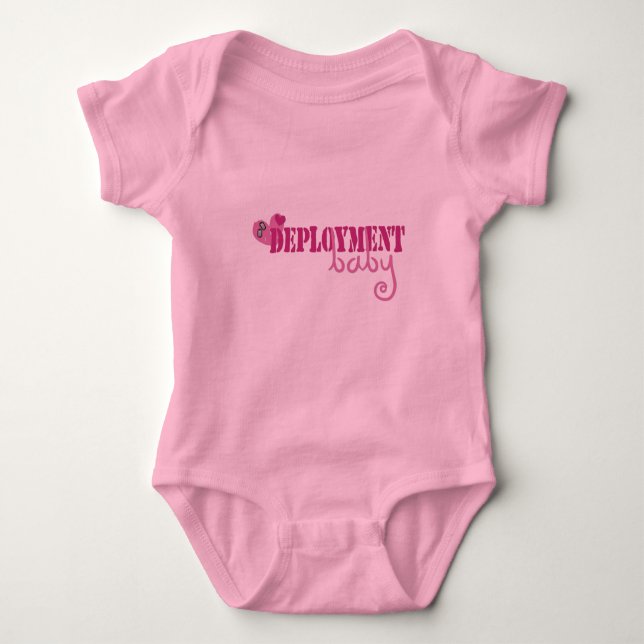 Deployment Baby Bodysuit (Front)