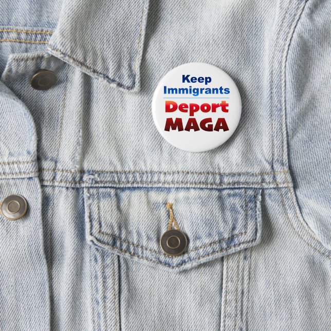 Deport MAGA 2-1/4" Button (In Situ)