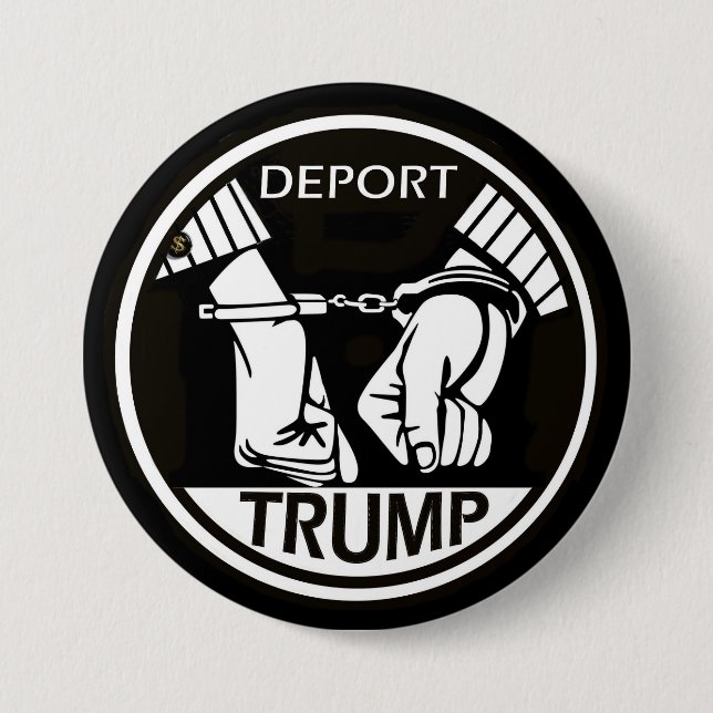 Deport Trump 7.5 Cm Round Badge (Front)