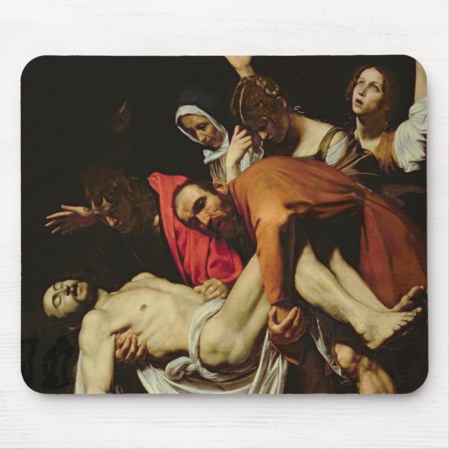 Deposition, 1602-4 (oil on canvas) mouse mat (Front)