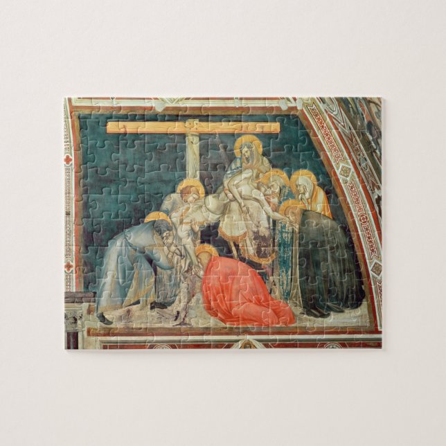 Deposition, c.1320 (fresco) jigsaw puzzle (Horizontal)