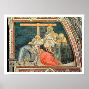 Deposition, c.1320 (fresco) poster