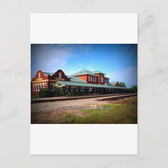 DEPOT - Thomasville, Georgia Postcard (Front)