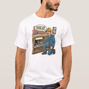 Deprecating Humour   Plumber Economy Funny T Shirt