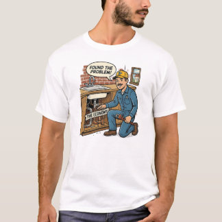 Deprecating Humour | Plumber Economy Funny T Shirt