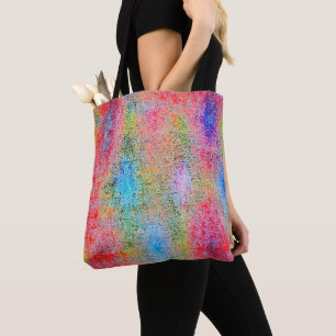 Depredation of colours tote bag